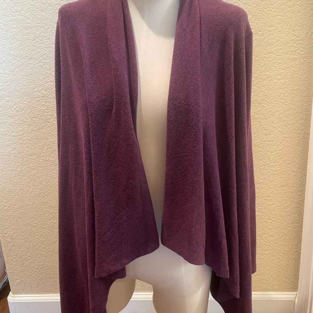 Bobeau Waterfall Cardigan Sweater